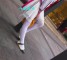 视频写真：公交站台loli白裙白裤袜